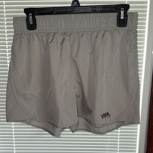 Huk Performance Fabrics Gray Athletic Lightweight Shorts